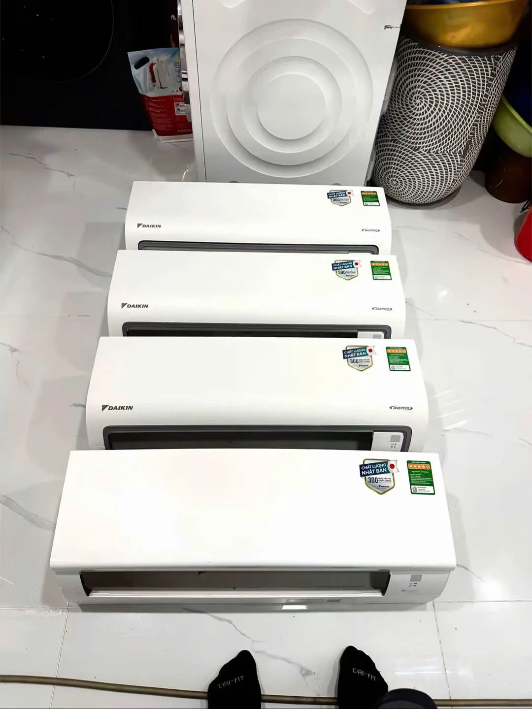 Vệ sinh máy lạnh tại Biệt thự Lan Anh